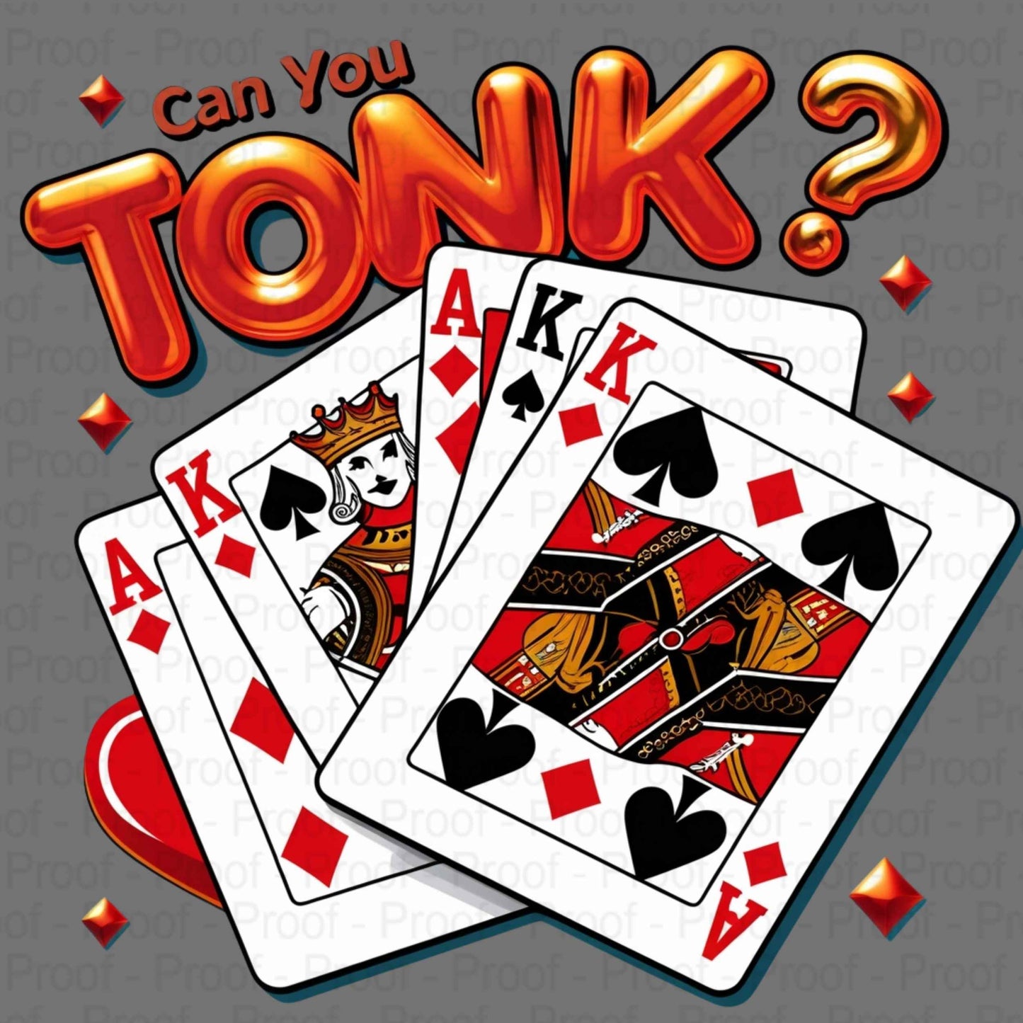 Can You Tonk? Bundle of 3 Bold Clip Art PNGs for Sublimation – High-Res Transparent Files for T-Shirts, Mugs, Wall Art & DIY Projects Digital File Style-Junction Custom Designs & Prints