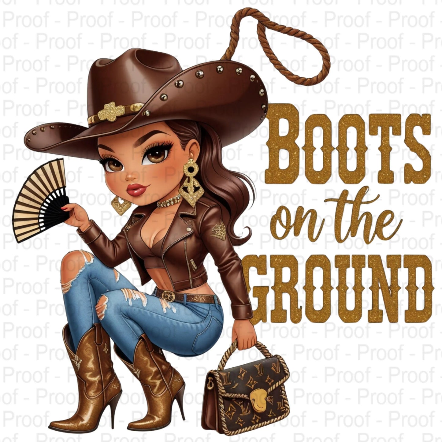 Boots on the Ground Curvy Cowgirl Clipart PNG Bundle | High-Res Fashion Western Diva Art for Sublimation, Shirts, Tumblers & More Digital File Style-Junction Custom Designs & Prints