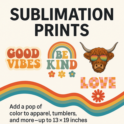 Collection image for: Sublimation Transfers – Apparel, Tumblers & More
