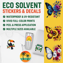 Eco Solvent UV Stickers & Decals