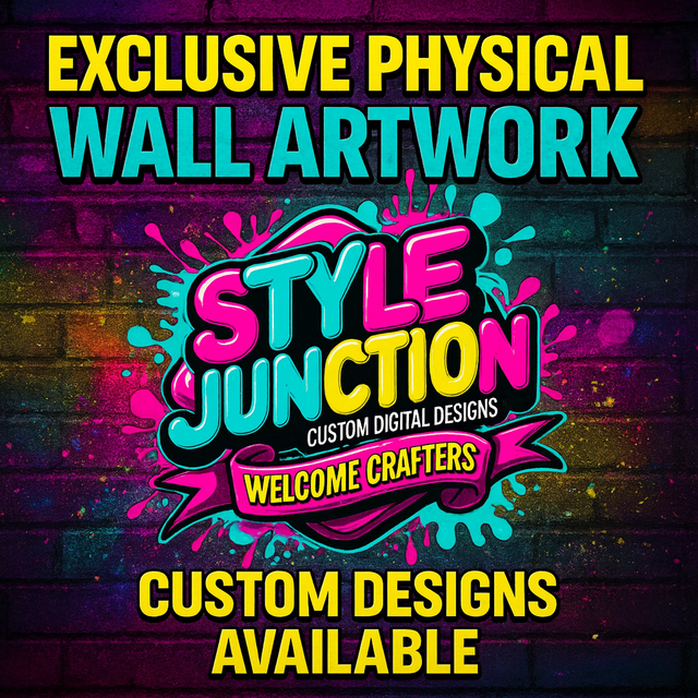 Exclusive Physical Wall Artwork: Custom Designs Available