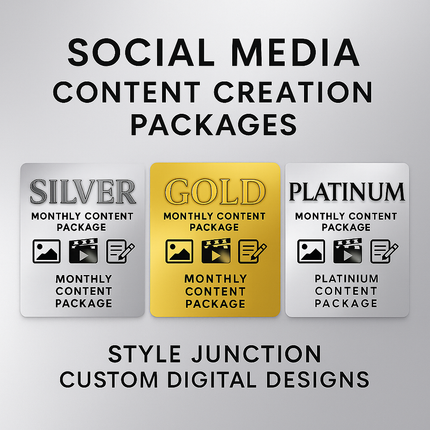 Collection image for: Social Media Content Creation Packages by Style Junction