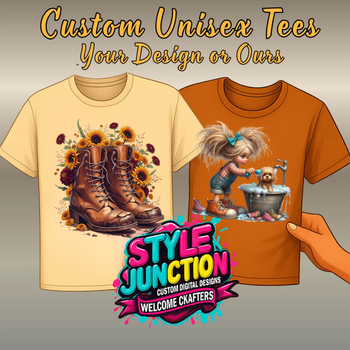 Custom Designed Unisex T‑Shirts