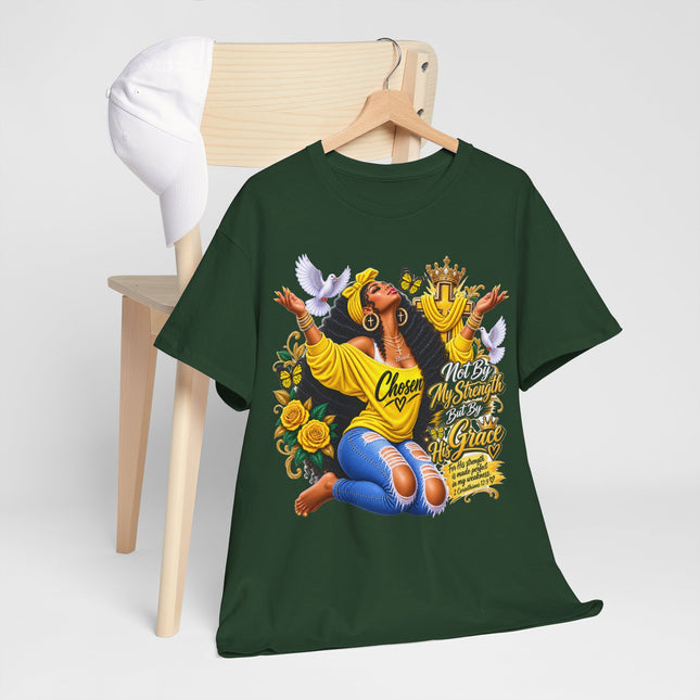 Chosen & Crowned Tee — Inspirational Christian Faith T-Shirt