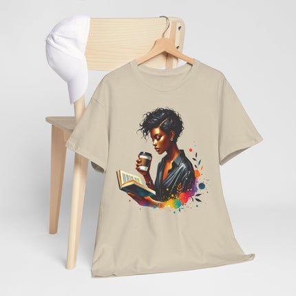 African American Girl Books Unisex Heavy Cotton Tee