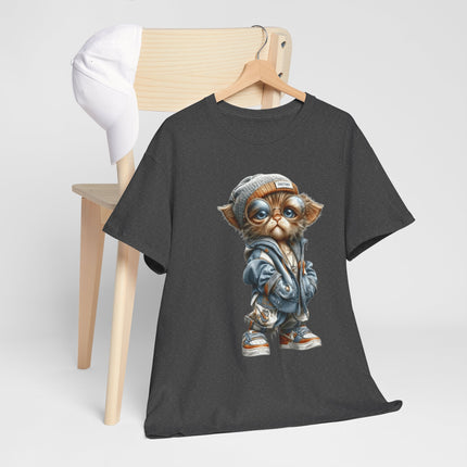 Cute Streetwear Cat Tee – Cool Cat Graphic T-Shirt