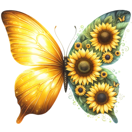 Butterfly Desires Eco Solvent or Sublimation Heat Transfer #11