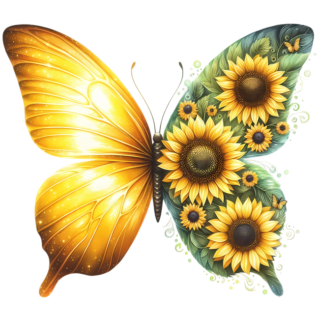 Butterfly Desires Eco Solvent or Sublimation Heat Transfer #11