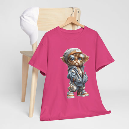 Cute Streetwear Cat Tee – Cool Cat Graphic T-Shirt