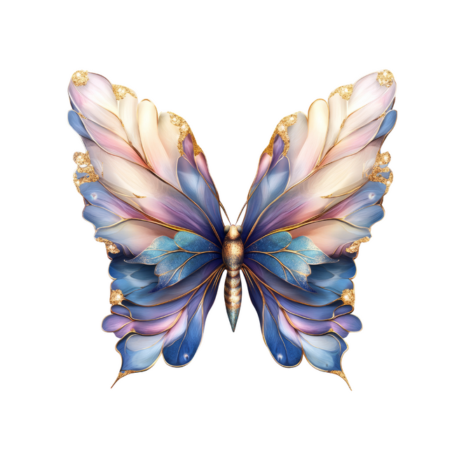 Fantasy Floral Butterfly #12 Eco Solvent Heat Transfers & Ready to Press Eco Solvent Transfers Style Junction – Custom Digital Designs & Apparel