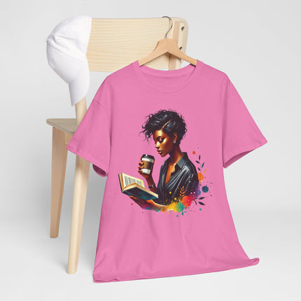 African American Girl Books Unisex Heavy Cotton Tee