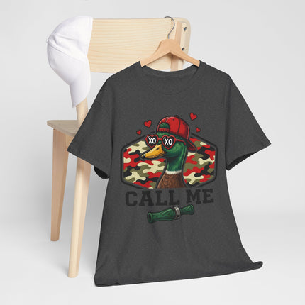 Call Me Duck Graphic Tee — Camouflage Love Design