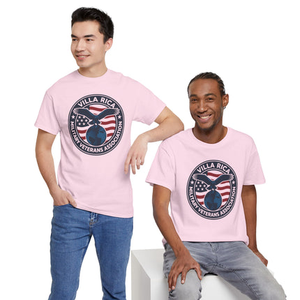 Villa Rica Military Veterans Association T-Shirt — American Flag Eagle Emblem