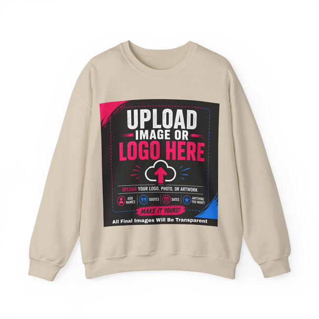 Design Your Own Custom Sweatshirt | Upload Your Photo, Logo & Text