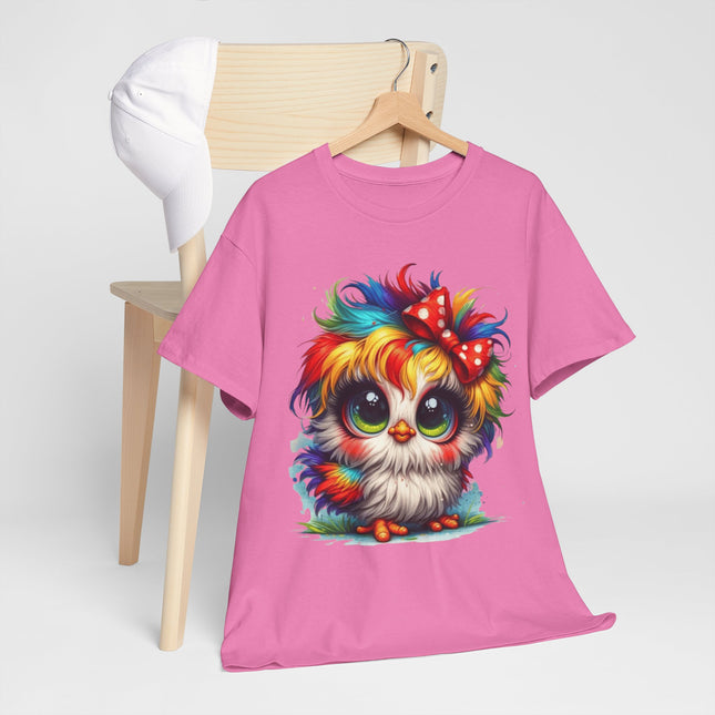 Cute Rainbow Owl T-Shirt — Colorful Baby Owl Tee