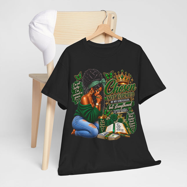 T-Shirt - 'Chosen Not Conformed' Christian Prayer Graphic Tee