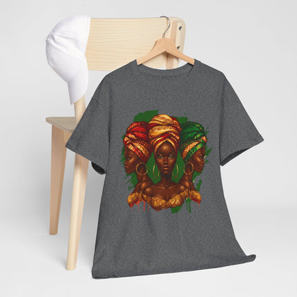 Afrocentric Headwrap Art T-Shirt