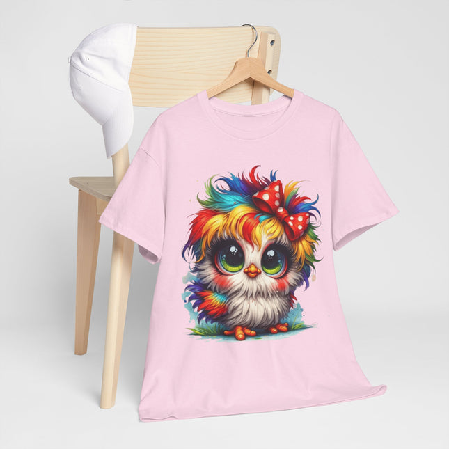 Cute Rainbow Owl T-Shirt — Colorful Baby Owl Tee
