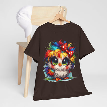 Cute Rainbow Owl T-Shirt — Colorful Baby Owl Tee