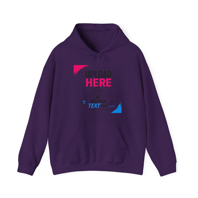 Design Your Own Custom Hoodie | Upload Your Photo, Logo & Text
