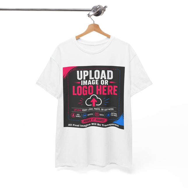 Design Your Own Custom T-Shirt | Upload Your Photo or Logo