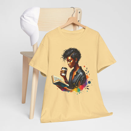 African American Girl Books Unisex Heavy Cotton Tee