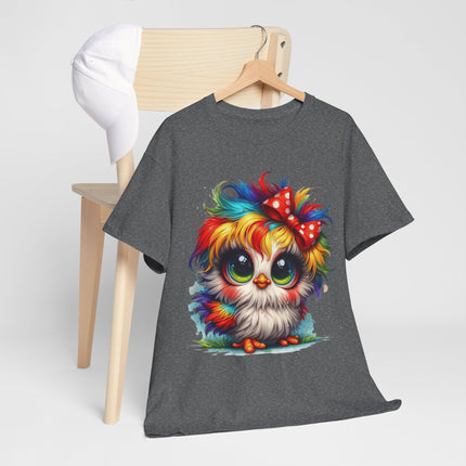 Cute Rainbow Owl T-Shirt — Colorful Baby Owl Tee