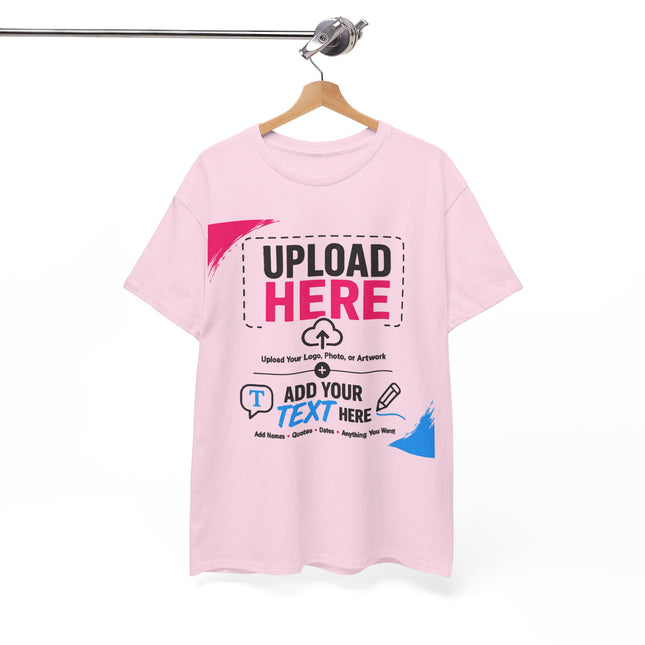 Design Your Own Custom T-Shirt | Upload Your Photo, Logo & Text