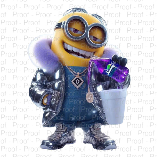 Minion Lean King--Digital Download Digital File Style-Junction Custom Designs & Prints