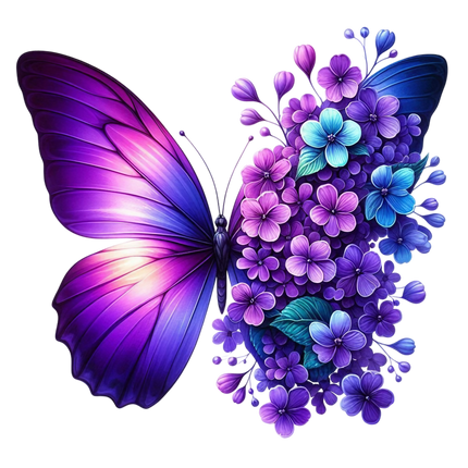 Butterfly Desires Eco Solvent or Sublimation Heat Transfer #1