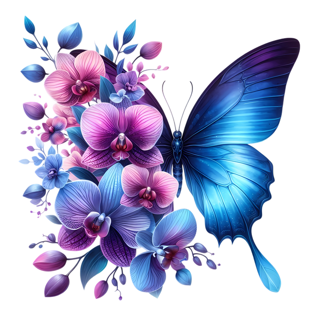 Butterfly Desires Eco Solvent or Sublimation Heat Transfer #22