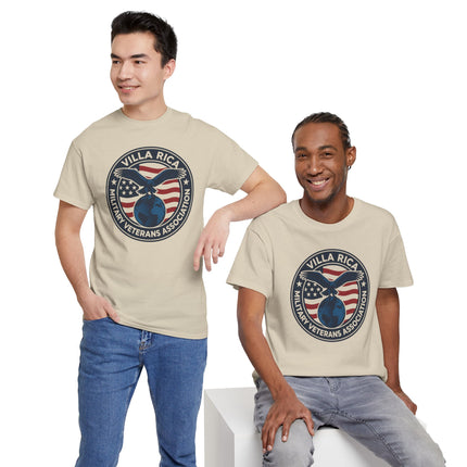 Villa Rica Military Veterans Association T-Shirt — American Flag Eagle Emblem