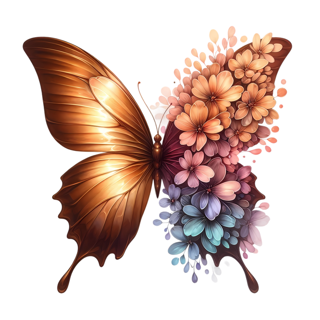 Butterfly Desires Eco Solvent or Sublimation Heat Transfer #29