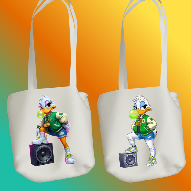 Queen Duck 2PC PNG Bundle by Style Junction Custom Digital Designs featuring exclusive hip hop style creative artwork.