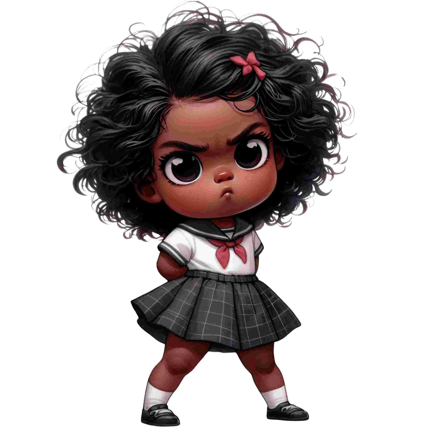 Little Miss Attitude Baby Girl Designs-DTF Heat Transfers