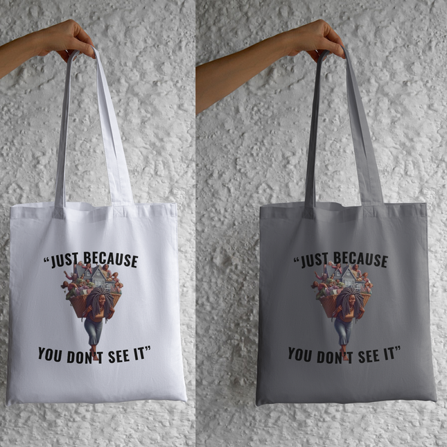 Strong Woman Carrying House Family Eco Solvent Heat Transfer by Style Junction Custom Digital Designs, exclusive ready to press graphic artwork.