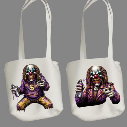 Gangster Clown #3 Paint 2pc PNG Bundle by Style Junction Custom Digital Designs featuring bold, exclusive graffiti clown artwork.