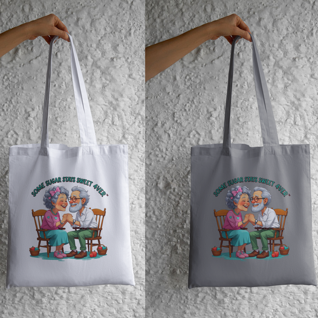 Cute Elderly Couple #1  Eco Solvent Heat Transfers & Ready to Press