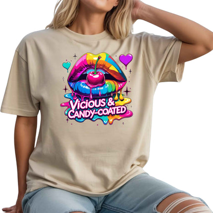 Vicious & Candy Coated PNG Instant Download Stylish Clipart High Resolution Design
