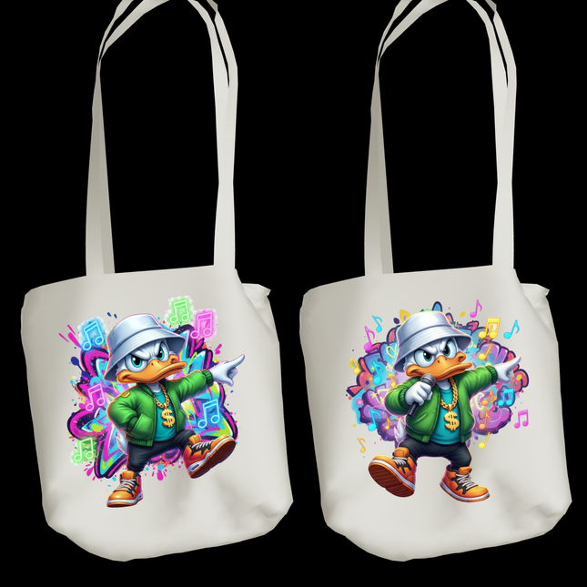 Hip Hop Duck 2PC PNG Bundle by Style Junction Custom Digital Designs featuring exclusive, colorful street style duck artwork.