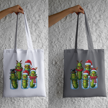 Christmas Pickle Jar Eco Solvent Heat Transfers & Ready to Press