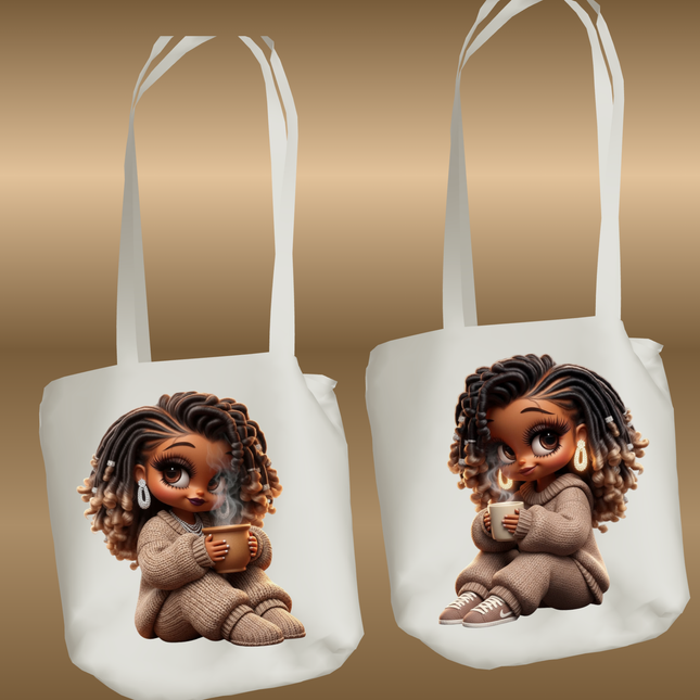 Cozy Autumn Doll 2pc PNG Bundle by Style Junction Custom Digital Designs featuring stylish doll in knitwear with coffee, exclusive art.