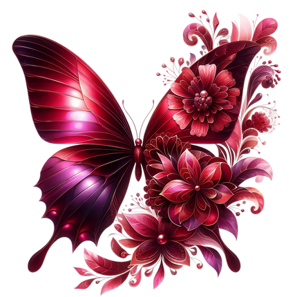 Butterfly Desires Eco Solvent or Sublimation Heat Transfer #2