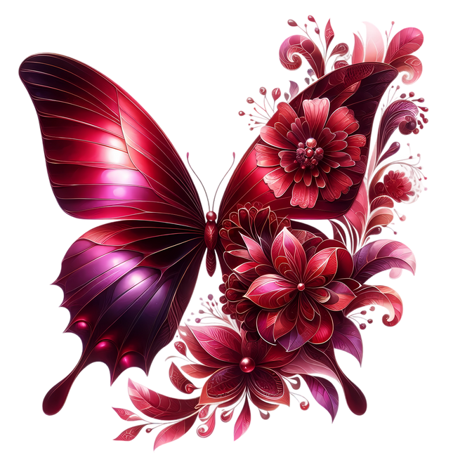 Butterfly Desires Eco Solvent or Sublimation Heat Transfer #2