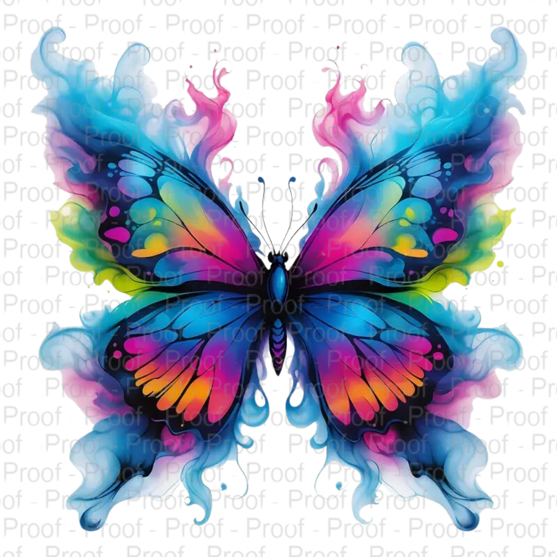 Vibrant Butterfly-DTF Transfer for Garments – Stunning Apparel Designs for All Fabrics DTF Prints Style-Junction Custom Designs & Prints