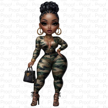 Camo Glam Diva-Exclusive Image Vault Collection-4-Digital Files Digital File Style-Junction Custom Designs & Prints