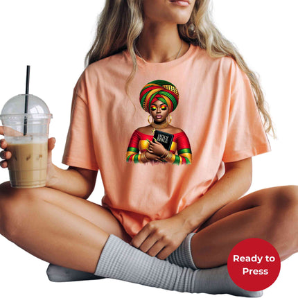 Praying Woman #3 Heat Transfers 3-Pack, Ready to Press, Vibrant Long-Lasting Prints (Iron-On Transfers Only)