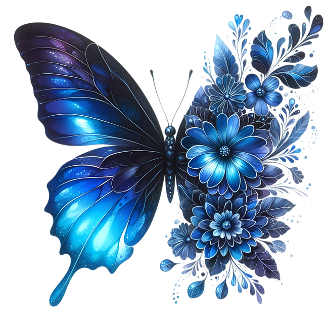 Butterfly Desires Eco Solvent or Sublimation Heat Transfer #31