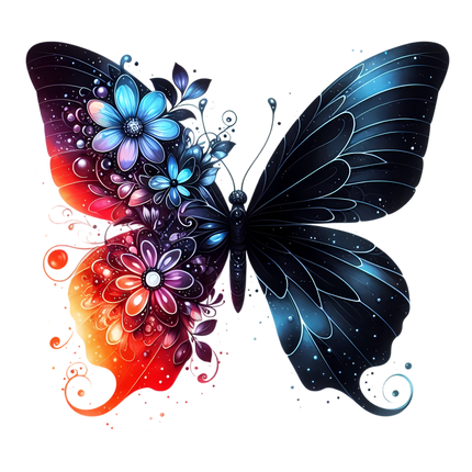 Butterfly Desires Eco Solvent or Sublimation Heat Transfer #35