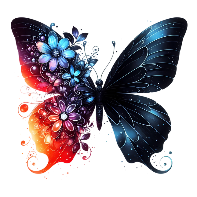 Butterfly Desires Eco Solvent or Sublimation Heat Transfer #35